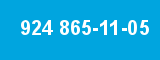 924 865-11-05